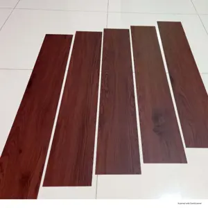 MAHOGANY BROWN VINYL FLOORING PLANKS | DT-1009