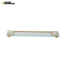 VERSACE MARBLE GOLDEN ALUMINUM BATHROOM ACCESSORIES SET