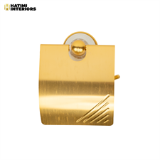 VERSACE MARBLE GOLDEN ALUMINUM BATHROOM ACCESSORIES SET
