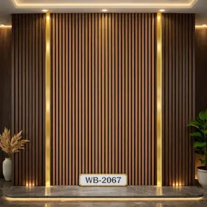 BROWN WOOD STRIPES UV FOMIC STICKER ROLLS - WB-2067