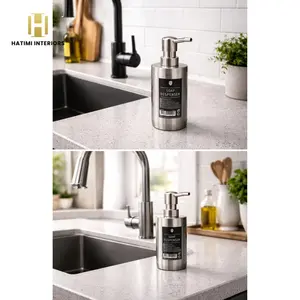PREMIUM STAINLESS STEEL SOAP DISPENSER – 300ML