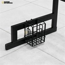 BLACK STAINLESS STEEL PLATE RACK