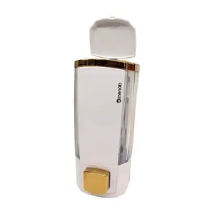 GLORIA WALL-MOUNTED LIQUID SOAP DISPENSER – 400ML TRANSPARENT CRYSTAL TANK