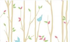 BIRDS FOREST - DREAM LAND KIDS WALLPAPER