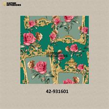 FRAMED ROSES - GOLDEN TIMES WALLPAPER ROLLS