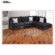 MAPLE WOOD - HIGH GLOSS THREE STRIP WOODEN FLOORING - PER SQUARE FEET