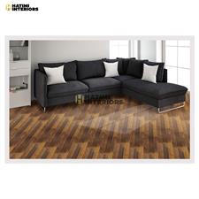 WALNUT - HIGH GLOSS THREE STRIP WOODEN FLOORING - PER SQUARE FEET