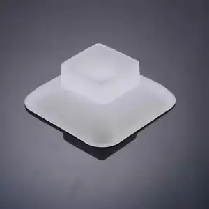 PREMIUM SQUARE FROSTED GLASS  BATHROOM SOAP DISH TRAY REPLACEMENT