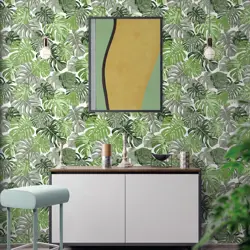 MONSTERA LEAVES NOTABENE WALLPAPER ROLLS