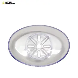 KATORI PLASTIC SOAP DISH OVAL