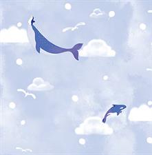 WHALE WHIMSY - DREAM LAND KIDS WALLPAPER