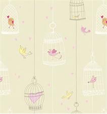 BIRD SYMPHONY - DREAM LAND KIDS WALLPAPER