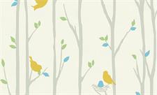 BIRDS FOREST - DREAM LAND KIDS WALLPAPER