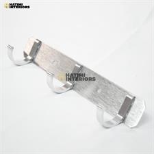 SILVER ALUMINIUM CLOTH HANGER