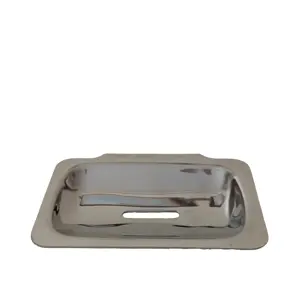 ASM STAINLESS STEEL RECTANGULAR WALL MOUNTED SOAP DISH
