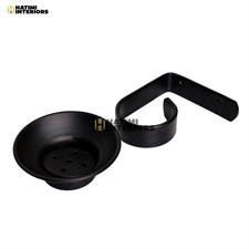 BLACK LUXURY SOAP DISH