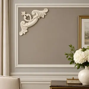 OZ-D003C-K ORNATE SCROLL DECORATIVE CORNER