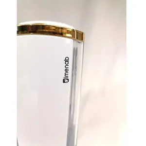 GLORIA WALL-MOUNTED LIQUID SOAP DISPENSER – 400ML TRANSPARENT CRYSTAL TANK