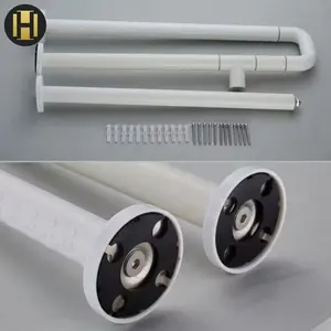 PREMIUM TOILET SUPPORT GRAB BAR WITH FLOOR STAND