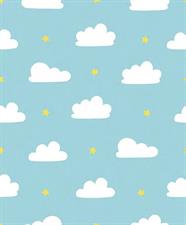 STARLIT CLOUD - DREAM LAND KIDS WALLPAPER