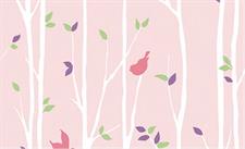 BIRDS FOREST - DREAM LAND KIDS WALLPAPER