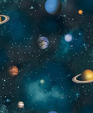 PLANETARY PATTERN - DREAM LAND KIDS WALLPAPER