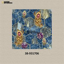 PEACOCK PATTERN - GOLDEN TIMES WALLPAPER ROLLS