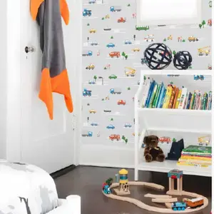 CAR WORLD - DREAM WORLD WALLPAPER ROLLS