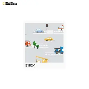 CAR WORLD - DREAM WORLD WALLPAPER ROLLS