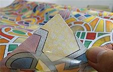 DECORATIVE GLASS ADHESIVE PAPER | DIY 111