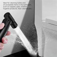 MATTE BLACK STAINLESS STEEL MUSLIM SHOWER SET