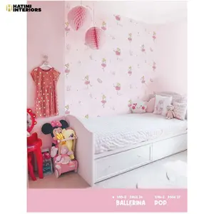 BALLERINA & POP - DREAM WORLD WALLPAPER ROLLS
