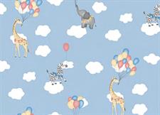 BALLOON SAFARI ADVENTURE - DREAM LAND KIDS WALLPAPER
