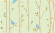 BIRDS FOREST - DREAM LAND KIDS WALLPAPER