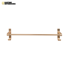 SHINY GOLDEN ALUMINUM BATHROOM ACCESSORIES SET