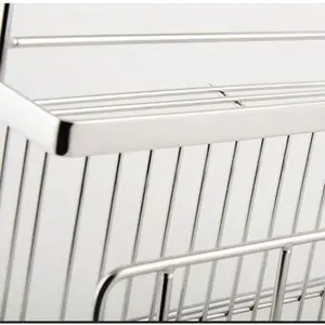 MULTIPURPOSE STAINLESS STEEL CHOPPING BOARD HOLDER