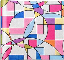 DECORATIVE GLASS ADHESIVE PAPER | DIY 114