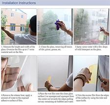 DECORATIVE GLASS ADHESIVE PAPER | DIY 107