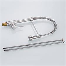 STAINLESS STEEL SPRING  KITCHEN PULL OUT FAUCET MIXER