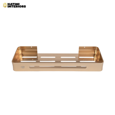 SHINY GOLDEN ALUMINUM BATHROOM ACCESSORIES SET