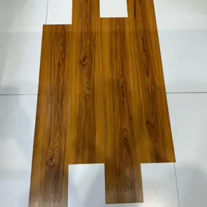 TEAK BROWN VINYL FLOORING PLANKS | 1037