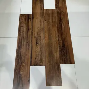 DARK WORN BROWN VINYL FLOORING PLANKS | 1038