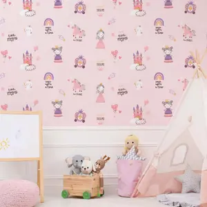 PRETTY GIRL - DREAM WORLD WALLPAPER ROLLS