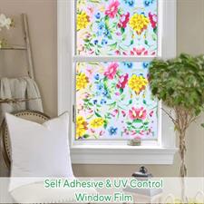 DECORATIVE GLASS ADHESIVE PAPER | DIY 122