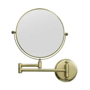 WALL MOUNTED DOUBLE-SIDED BEAUTY MAGNIFYING MIRROR