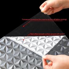 3D TEXTURED GLASS ADHESIVE PAPER | DIY 402
