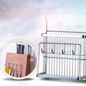 MULTIPURPOSE STAINLESS STEEL CHOPPING BOARD HOLDER