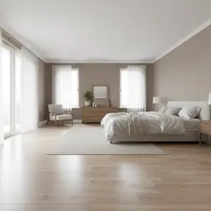 ASH WHITE VINYL FLOORING PLANKS | DT-1059