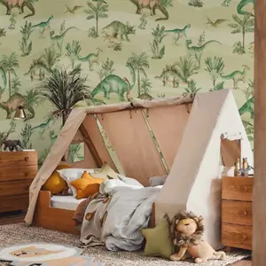 DINO PARK - DREAM WORLD WALLPAPER ROLLS