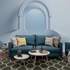 COOL BLUE ENTRANCE